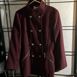 Kensie women’s double breasted Pea Coat.  Brand new, never worn.  Size XL